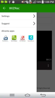 WIZRec android App screenshot 1